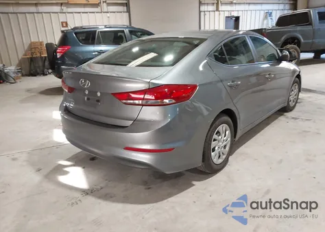 2018 Hyundai Elantra Se from USA, damaged, VIN KMHD74LF7JU452991